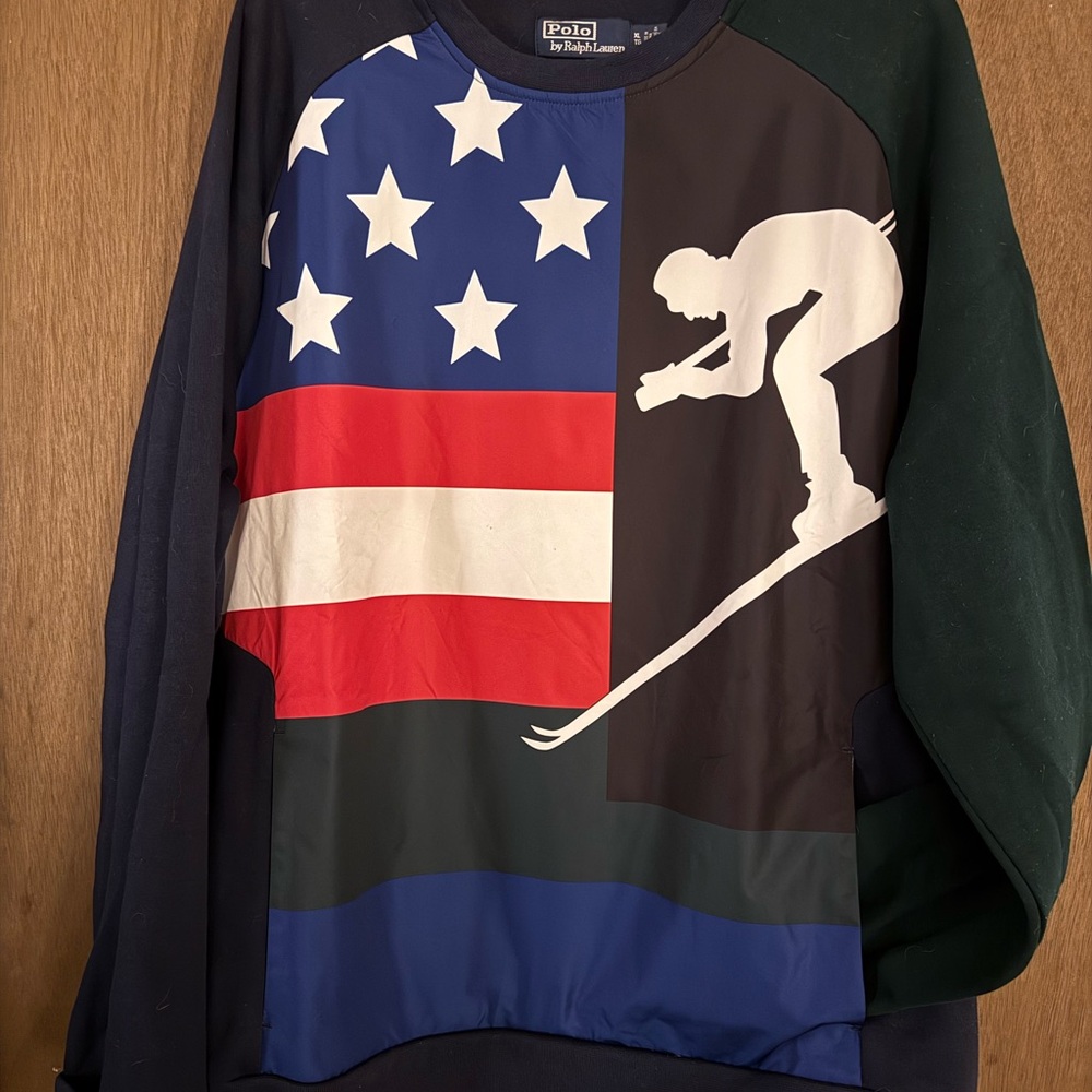 Polo Ralph Lauren Green Logo Sweater